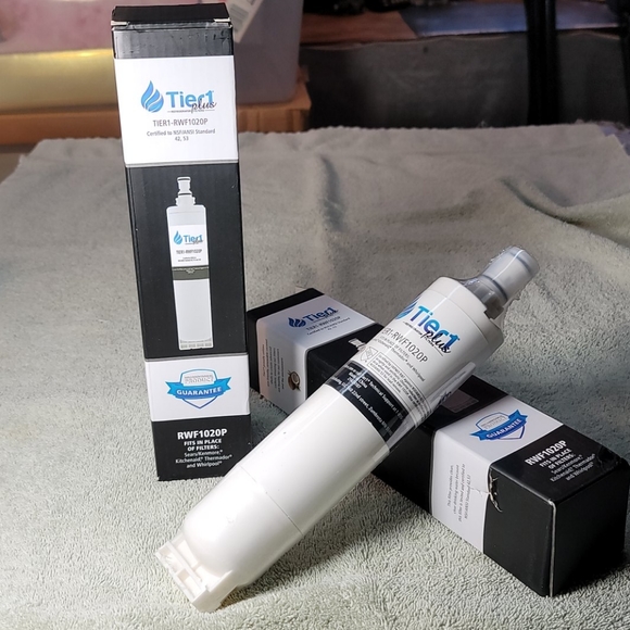 2 NIB Tier1-RWF1020P refrigerator water filter - Picture 1 of 3